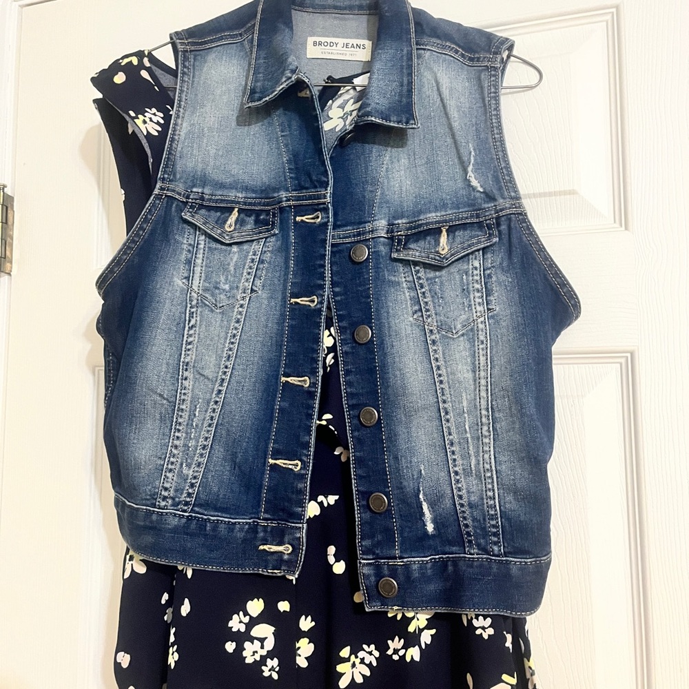 Denim vest